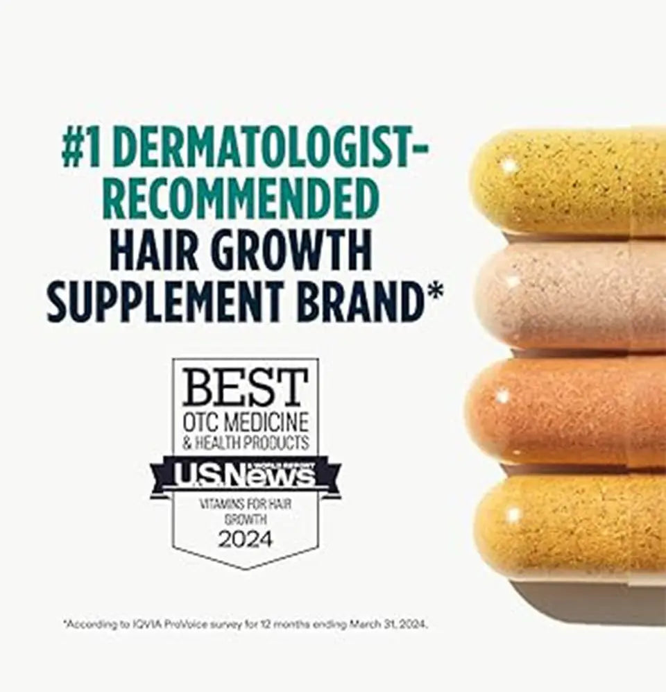Nutrafol Men's Hair Growth Supplements - Clinically Tested for Thicker Hair CaveMan Horizon
