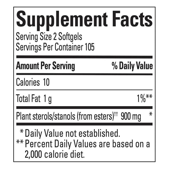 Nature Made CholestOff Plus for Heart Health Support, 210 Softgels - Clearance Sale Nature Made
