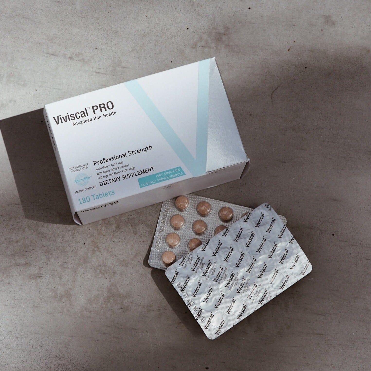Viviscal PRO Professional Strength Hair Growth Supplements 180 Tablets - Medical Proven (Clearance Sale) Viviscal