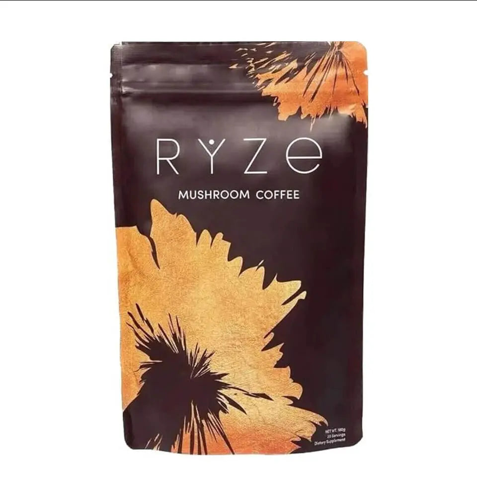 RYZE Mushroom Coffee (30 Servings) 6.35 Ounce (Pack of 1) CaveMan Horizon