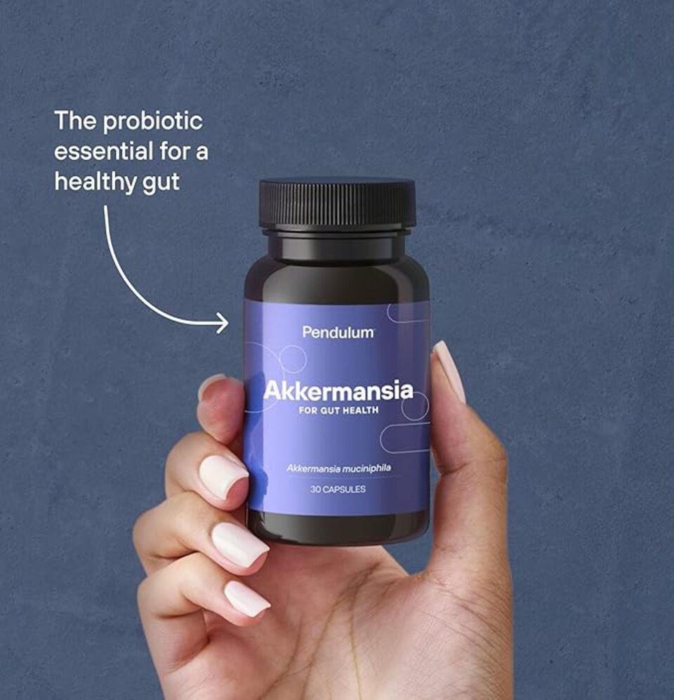 Pendulum Akkermansia Probiotic with Prebiotic Fiber - Gut Health Support