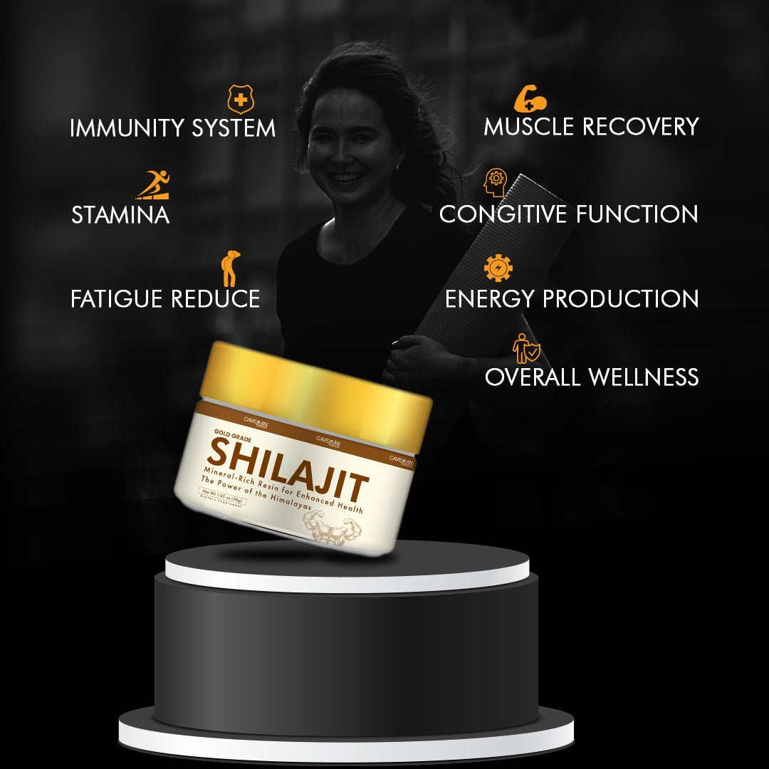 Pure Natural Himalayan Shilajit Resin - Lab Tested ✅ | Gold Grade | 60 Serving