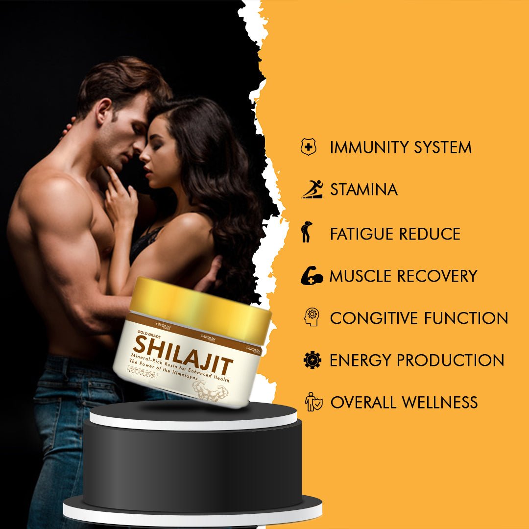 Pure Natural Himalayan Shilajit Resin - Lab Tested ✅ | Gold Grade | 60 Serving