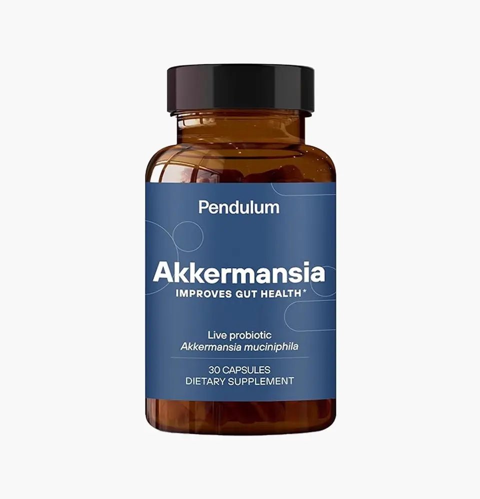 Pendulum Akkermansia Probiotic with Prebiotic Fiber - Gut Health Support CaveMan Horizon